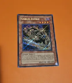 Yugioh Goblin Zombie Secret Rare Unlimited Edition PTDN-EN098 Light Play - Image 1