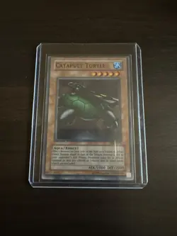 Yugioh! Catapult Turtle - MRD-075 - Super Rare - 1st Edition - Image 1