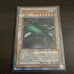 Yugioh! Catapult Turtle - MRD-075 - Super Rare - 1st Edition - Image 2