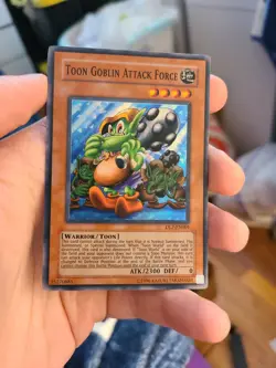 Yugioh Toon Goblin Attack Force DL7-EN001 Super Rare - Image 1