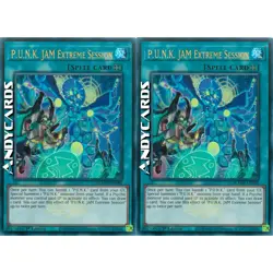 P.U.N.K. JAM EXTREME SESSION 2x • Ultra R Emblema SP • BLMM EN080 • 1Ed • Yugioh - Image 1