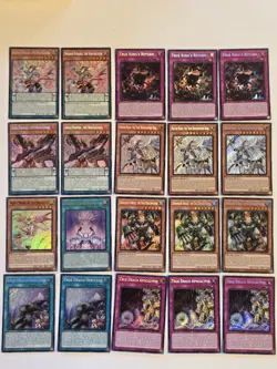 True Draco Yugioh Deck Core x20 Secret Rare 1st Edition Mint Set BLMM MP23 DOOD - Image 1