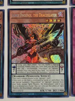True Draco Yugioh Deck Core x20 Secret Rare 1st Edition Mint Set BLMM MP23 DOOD - Image 3