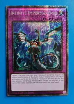 Near Mint Yugioh Infinite Impermanence MP25-EN032 Starlight Rare 1st edition - Image 1