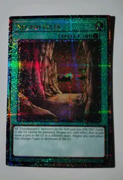 Near Mint Yugioh Necrovalley RA04-EN122 Quarter Century Secret Rare 1st Edition - Image 1
