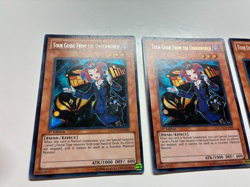 Yugioh 3 X Tour Guide From the Underworld EXVC-EN084 Secret Rare 1st Ed Set LP - Image 2