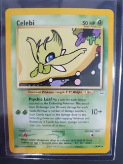 Celebi 16/64 - Neo Revelation Set - Pokemon Card - Excellent Condition - Image 1