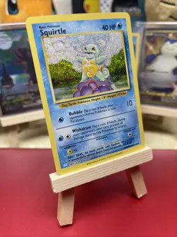 Pokemon Classic Collection Squirtle Holo CLB 001/034 plus free bonus card🔥 - Image 2