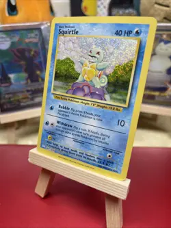Pokemon Classic Collection Squirtle Holo CLB 001/034 plus free bonus card🔥 - Image 3