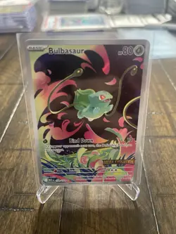 Mega Evolution Bulbasaur #133/132 Pokemon Card Hobby Box Promo - Image 1