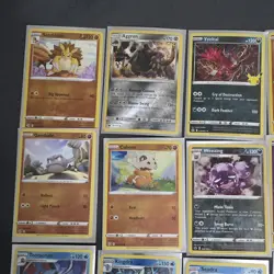 63 HOLOS ONLY LOT! Pokemon Celebrations And Other Card Lot Of 63 Cards 2017-2022 - Image 2