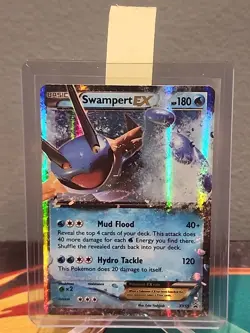 Swampert EX XY55 Black Star Promo Pokemon Card See Description - Image 5