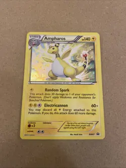 Ampharos BW67 Holo Black Star Promo Black & White Pokemon Card TCG NM - Image 2