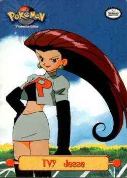 Pokemon Topps Card - TV9, Jesse - Image 1