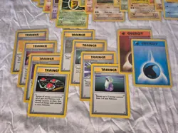 Shadowless Pokemon Base Set Lot Of 27 Different Unique Cards - Image 4
