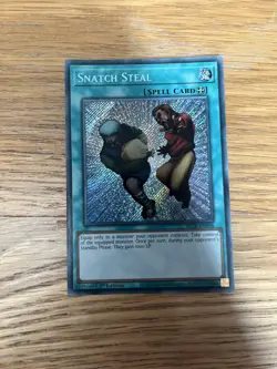 Snatch Steal Secret Rare 1st Edition Mint Yu-Gi-Oh! Card [BLTR-EN096] - Image 1