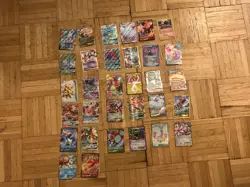 100% authentic pokemon cards secret rares gx ex scrachies vs and vmaxes - Image 1