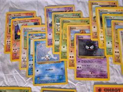 Pokemon original Base Set lot of 39 Different Unique Cards Pikachu Squirtle - Image 2