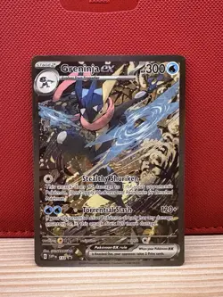 Greninja ex 132 Sv: Scarlet & Violet Promo Cards Holo SUPER MINTY - Image 1
