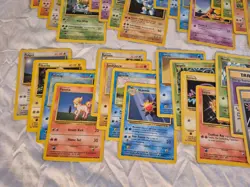 Lot of 52 Unique Base Set Pokemon Cards - Image 5