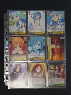 Weiss Schwarz Sword Art Online Cards II Vol.2 SAO/SE26 Complete Set With Holo's - Image 1