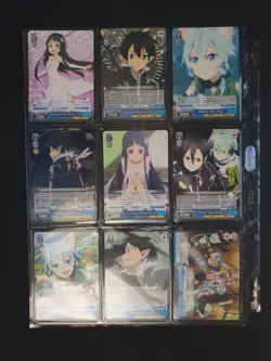 Weiss Schwarz Sword Art Online Cards II Vol.2 SAO/SE26 Complete Set With Holo's - Image 4