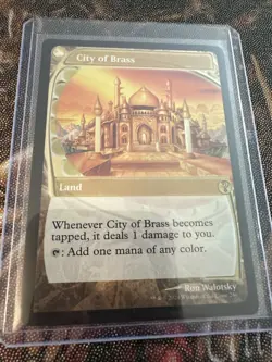 City of Brass Foil (Future Sight) MTG Mystery Booster 2 - Image 1