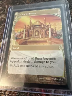 City of Brass Foil (Future Sight) MTG Mystery Booster 2 - Image 2