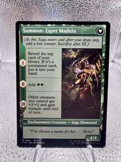 MTG Esper Origins (FIN) Universe Beyond: Final Fantasy Regular Rare 0185 - Image 2