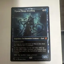 MTG: Thassa, Deep-Dwelling (Showcase) - Theros Beyond Death LP - Image 1