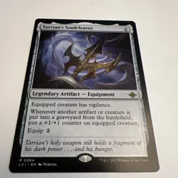 Tarrian's Soulcleaver the Lost Caverns of Ixalan #264 Rare Near Mint Condition - Image 1