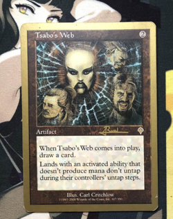 Tsabo's Web - Magic the Gathering - Invasion Championship Very Good Condition - Image 1