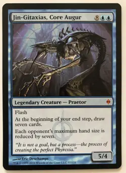 Jin-Gitaxias, Core Augur MTG New Phyrexia 37/175 Regular Mythic - Image 1
