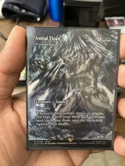 Astral Titan - Primeval Titan (Showcase) Final Fantasy: Through the Ages FOIL - Image 1