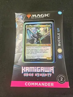 WOTC MtG Commander Kamigawa - Neon Dynasty - Buckle Up New-Factory Sealed! - Image 1