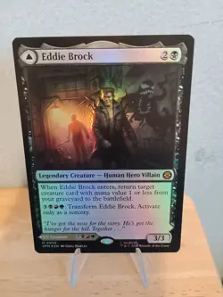 Eddie Brock 0055 / Venom, Lethal Protector Foil Magic Spider-Man - Image 1