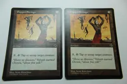 MTG Puppet Strings x2- -Tempest-Lightly Played - Image 1