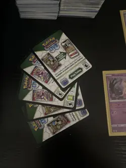 Pokemon Cards with 35 Sleeved Cards, 32 Sleeves, 5 Codes, And Lots Of Bulk. - Image 2