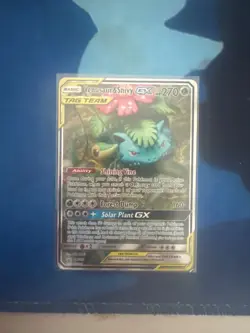 Venusaur & Snivy GX SM229 Sm Holo Excellent Condition Pokemon TCG 2019 Promo - Image 1