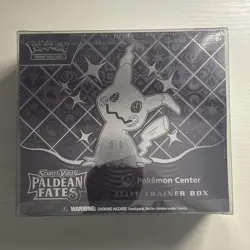 Pokemon TCG Paldean Fates Pokemon Center Elite Trainer Box ETB New Sealed - Image 1