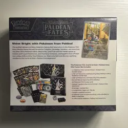 Pokemon TCG Paldean Fates Pokemon Center Elite Trainer Box ETB New Sealed - Image 3