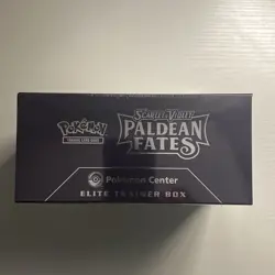 Pokemon TCG Paldean Fates Pokemon Center Elite Trainer Box ETB New Sealed - Image 4