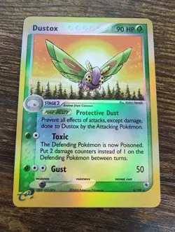 Pokemon Dustox EX Ruby and Sapphire 6/109 Reverse Holo Rare MINT - Image 1