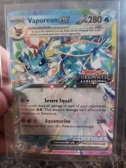 Lot of 8 EX Pokemone Prismatic Evolutions Umbreon Eevee Sylveon Vaporeon - Image 3