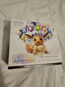 Pokemon Center Exclusive Prismatic Evolutions TCG Elite Trainer Box ETB Sealed - Image 1