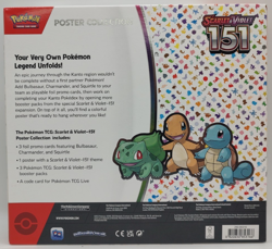 Pokemon TCG Scarlet & Violet - 151 Poster Collection Box 820650853166 - Image 2