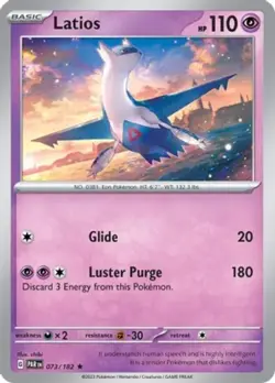 Pokemon Latios - 073/182 - Holo Rare NM-Mint Paradox Rift - Image 1