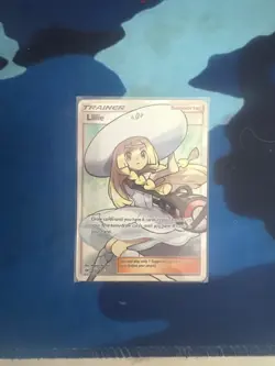 Lillie (Full Art) Trainer 147/149 SM Base Set NEAR MINT Holo Pokemon TCG 2017 - Image 1