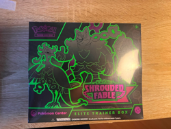 Pokemon Shrouded Fable ETB Pokemon Center Exclusive Elite Trainer Box - Image 1