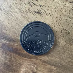 POKEMON TCG PLASTIC BLUE SHINY HOLOFOIL DIALGA COIN - Image 2